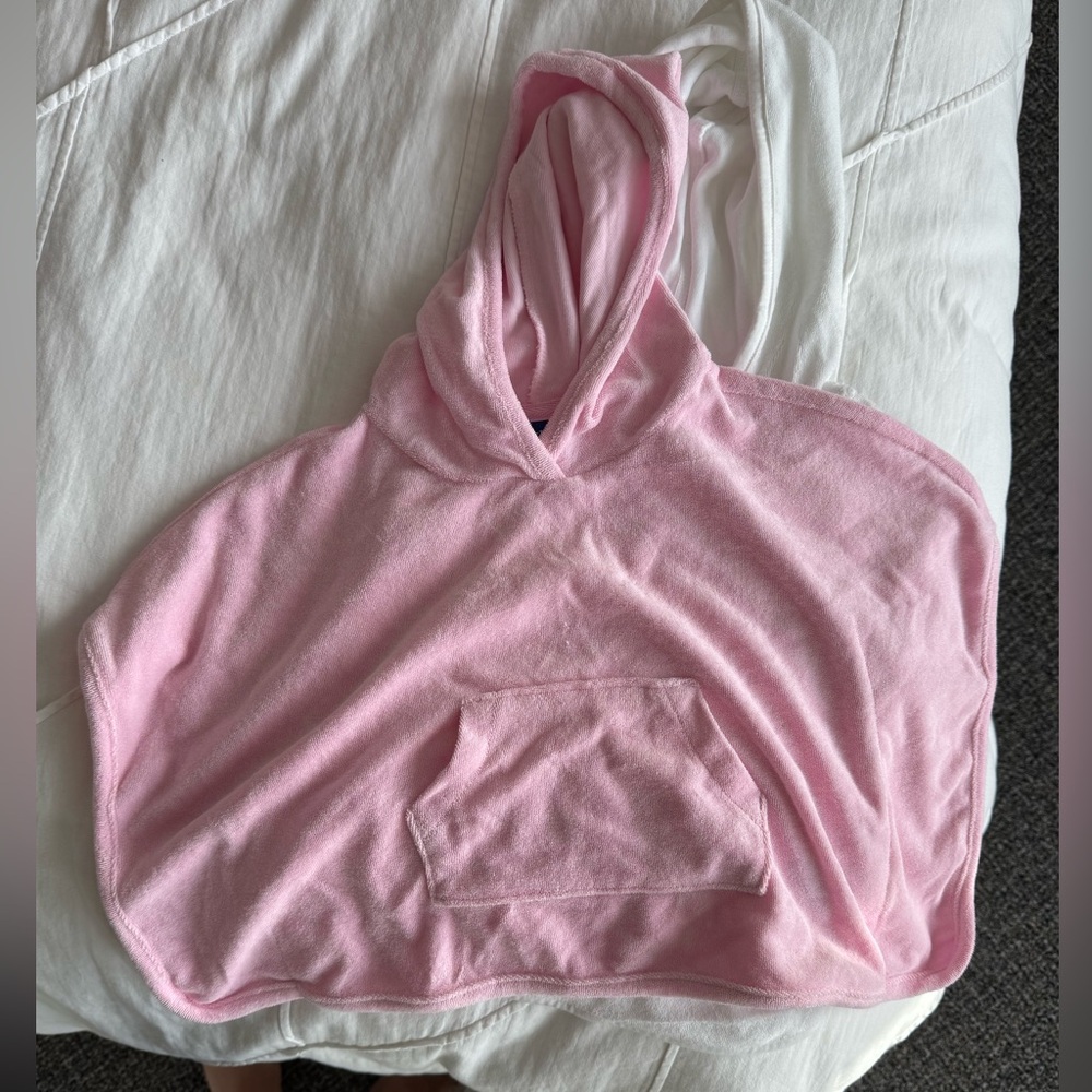 2 baby girls swim coverups.